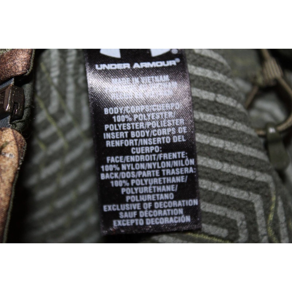 Under Armour Realtree Xtra Ridge Reaper Softshell Hunting Jacket Men's XL H14004 - Picture 8 of 12